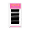 Picture of TDANCE Premium CC Curl 0.05mm Thickness Semi Permanent Individual Eyelash Extensions Silk Volume Lashes Professional Salon Use Mixed 10-17mm Length In One Tray (CC-0.05,10-17mm)