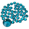 Picture of Jollin Glue Fix Flatback Rhinestones Glass Diamantes Gems for Nail Art Crafts Decorations Clothes Shoes(SS34 288pcs, Blue Zircon)