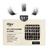 Picture of Lash Clusters DIY Eyelash Extension 72 pcs D Curl Cluster Lashes Individual Lashes Cluster Lashes Wisps Reusable Eyelash Segments Professional Makeup for Self-application (Wisp 04 mix 10-16mm)