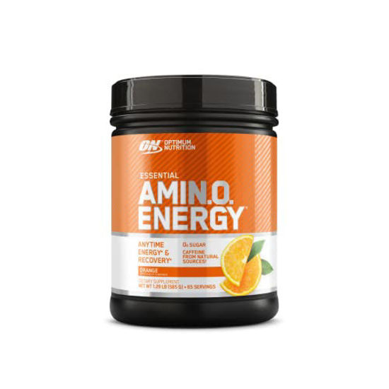 Picture of Optimum Nutrition Amino Energy - Pre Workout with Green Tea, BCAA, Amino Acids, Keto Friendly, Green Coffee Extract, Energy Powder - Orange Cooler, 65 Servings (Packaging May Vary)