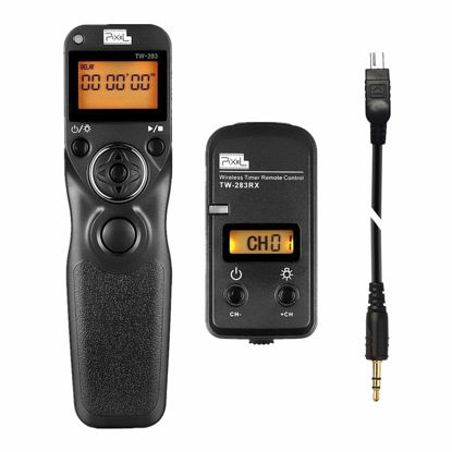 Picture of Pixel Timer Shutter Release Remote Control TW283-DC2 Remote Release for Nikon Z7 Z7II Z6 Z6II Z5 D5600 D3300 D5000 D5100 D5200 D5300 D5500 D90 D7000 D7100 D7200 D7500 D780 D610 D750 P7700 P7800