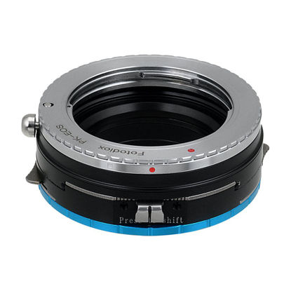 Picture of Fotodiox Pro Lens Mount Shift Adapter Pentax K (PK) Mount Lenses to Fujifilm X-Series Mirrorless Camera Adapter - fits X-Mount Camera Bodies Such as X-Pro1, X-E1, X-M1, X-A1, X-E2, X-T1