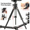 Picture of SunwayFoto T1A20 2 Sections Aluminum Tripod, 25kg Capacity, 46cm Max Height