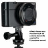 Picture of Camera Mount Adapter for GoPro 11/10/9/MAX& Insta360 X3/X2/X/RS/R Ecosystem - ¼-20 Conversion Adapter for GoPro/Insta360 Mounting System- Full 100% CNC Aluminum Metal to Any GoPro/Insta360 Mount Acc