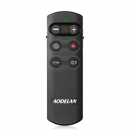 Picture of AODELAN Camera Remote Control Remote Shutter Commander for Sony ZV-E10,FX3,A1,a6100, a6400, a6600, a7C, a7 III, a7R III, a7R IV, a9, a9 II, DSC-RX0 II, DSC-RX100 VII, ZV-1; Replace Sony RMT-P1BT