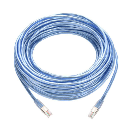 Picture of Beszin RJ11 50Ft Shielded Modem Cable for High Speed DSL Internet, for Broadband DSL Modems, High Speed Data Transfer, Home DSL Ethernet Phone Jack Cable