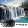 Picture of NEEWER 77mm ND Lens Filter Kit: ND2 ND4 ND8 ND16, Lens Cleaning Pen, Filter Pouch Neutral Density Filter and Accessory Kit Compatible with Canon Nikon Sony Panasonic DSLR Cameras with 77mm Lens