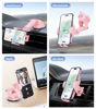 Picture of VICSEED Newest Phone Mount for Car [Patent Design] Hands-Free Car Phone Holder Mount Dashboard Windshield Air Vent Long Arm Armor Level Suction Cell Phone Holder Car for All Mobile Phones, Sleek Pink