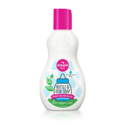 Picture of Dapple Baby Bottle & Dish Liquid Fragrance-Free Travel Size 3 oz