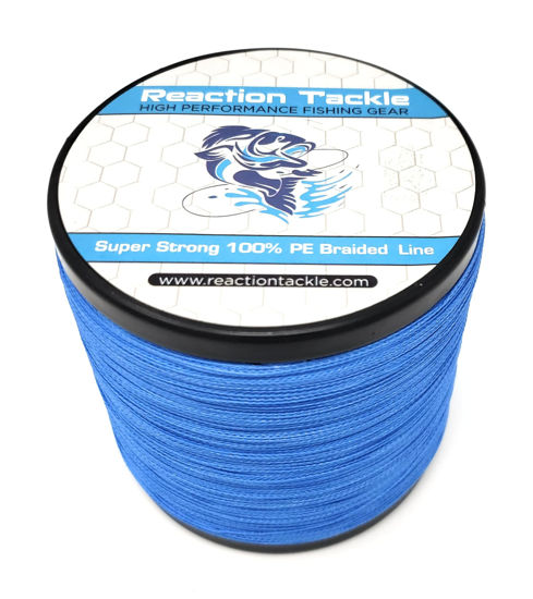 Picture of Reaction Tackle Braided Fishing Line Dark Blue 30LB 1500yd