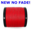 Picture of Reaction Tackle Braided Fishing Line NO Fade Red 30LB 500yd