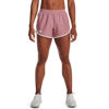 Picture of Under Armour womens Fly By 2.0 Running Shorts , (697) Pink Elixir / White / Reflective , XX-Large