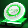 Picture of TOSY 36 & 360 LED Flying Disc - Extremely Bright, Smart Auto Light Up, 175g Frisbee, Rechargeable, Patent-Pending, Gift for Adult/Men/Boys/Teens/Kids, Birthday, Lawn, Outdoor, Beach & Camping Games