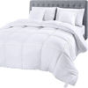 Picture of Utopia Bedding Comforter Duvet Insert - Quilted Comforter with Corner Tabs - Box Stitched Down Alternative Comforter (Twin, White)