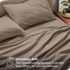 Picture of Bare Home Queen Sheet Set - Luxury 1800 Ultra-Soft Microfiber Queen Bed Sheets - Double Brushed - Deep Pockets - Easy Fit - 4 Piece Set - Bedding Sheets & Pillowcases (Queen, Taupe)