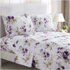 Picture of Mellanni Full Size Sheet Set - Iconic Collection Bedding Sheets & Pillowcases - Extra Soft, Cooling Bed Sheets - Deep Pocket up to 16" - Wrinkle, Fade, Stain Resistant - 4 PC (Full, Madison Purple)