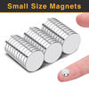 Picture of TRYMAG Small Magnets 30Pcs, Small Round Refrigerator Magnets Tiny Rare Earth Magnets Mini Neodymium Magnets for Fridge, Multi-Use Whiteboard Magnets for Crafts, Dry Erase Board, Office Magnets