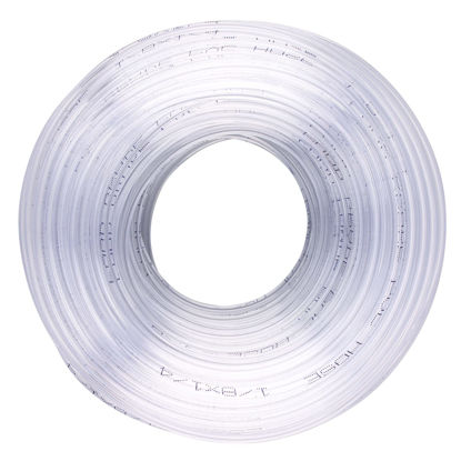 Picture of DERNORD PVC Tubing 1/8"ID X 1/4"OD Flexible Clear Vinyl Hose 50 Feet for Food Grade