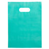 Picture of Choice Marts 100 Teal Bags for Small Business 1.5Mil 9"x12" Merchandise Bags Extra Thick Glossy Thank You Bags and Shopping Bags For Small Business with Die Cut Handles Teal Gift Bags For Retail