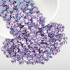 Picture of Beadsland Hotfix Rhinestones, 2880pcs Flatback Crystal Rhinestones for Crafts Clothes DIY Decorations,Violet, SS10, 2.7-2.9mm