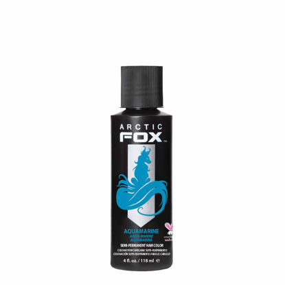 Picture of ARCTIC FOX Vegan and Cruelty-Free Semi-Permanent Hair Color Dye (4 Fl Oz, AQUAMARINE)