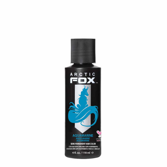 Picture of ARCTIC FOX Vegan and Cruelty-Free Semi-Permanent Hair Color Dye (4 Fl Oz, AQUAMARINE)