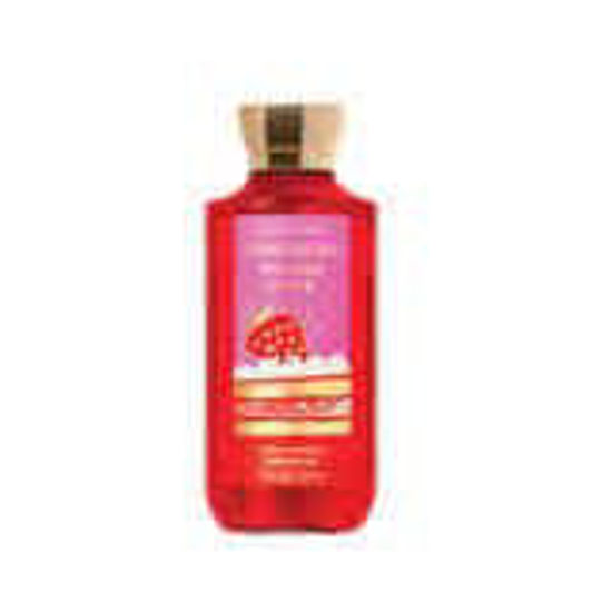 Picture of Bath and Body Works Strawberry Pound Cake Shower Gel Wash 10 Ounce