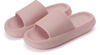 Picture of Joomra Womens Shower Slippers Cloud Slides Cushioned for Lady Summer Quick Drying Massage Foam Female Pillow House Pool Beach Spa House Garden Sandals for Ladies Sandalias Pink Size 40-41