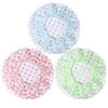 Picture of Large Shower Caps, 3 Pcs Waterproof Bath Caps Plastic Reusable Shower Caps Elastic Band Bath Hair Hat for Women Ladies