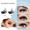 Picture of Lash Clusters 84 Pcs Cluster Lashes Eyelash Clusters DIY Cluster Eyelash Extensions Individual Lashes that Look Like Eyelash Extensions Natural Look Thin Band & Soft (Cirrus,C-16)