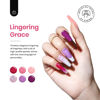 Picture of beetles Gel Polish Nail Set 36 Colors Lingering Grace Collection Pink Red Purple Girly Elegant Sparkle Glitter All Seasons Diy Manicure Kit with 3Pcs Base Top Coat