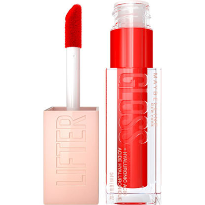 Picture of MAYBELLINE New York Lifter Gloss Hydrating Lip Gloss with Hyaluronic Acid, Sweetheart, Sheer Red, 1 Count