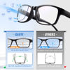 Picture of Gaoye Reading Glasses Blue Light Blocking, Readers for Women Men Anti Glare Filter Lightweight Spring Hinge Eyeglasses (5-pack Light Black with Case, 2.25)