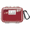 Picture of Pelican 1010 Micro Case (Red/Clear) (1010-028-100)