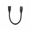 Picture of Cable Matters 2-Pack HDMI Keystone Jack Pigtail Cable in Black - 8 Inches