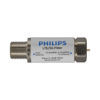 Picture of Philips LTE Filter for TV Antenna, Filters 4G 5G LTE Signal to Reduce Interference and Pixilation for Clear Digital HD TV Reception, Frequency Range 5-608 MHz, Indoor Outdoor Installation, SDW1520/27