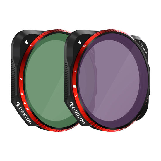 Picture of Freewell True Color Variable ND (Mist Edition) VND1-5 Stop & VND6-9 Stop 2 Pack Run&Gun Camera Lens Filters for Mavic 3 Classic