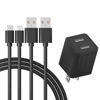 Picture of 6Ft Fast Charger Intended for Kindle E-Reader 2 3 4 5 6 7 8 9 10 11,All Kindle Paperwhite,Oasis,Voyage(with 6Ft Micro USB & USB C)