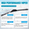 Picture of VTOGOI OEM Quality 26''+16'' Premium All-Season Auto Windshield Natural Rubber J-Hook Wiper Blades(Pack of 2)