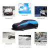 Picture of MORNYRAY Waterproof Car Cover All Weather Snowproof UV Protection Windproof Outdoor Full car Cover, Universal Fit for Sedan (Fit Station Wagon/MPV-Length 192-207 inch, Blue)