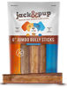 Picture of Jack&Pup Premium Grade 6 Inch Dog Bully Sticks for Medium Dogs, Jumbo Bully Sticks for Large Dogs Aggressive Chewers-6" Natural Bully Sticks Odor Free Long Lasting Dog Chews, Beef Bully Stick (3 Pack)