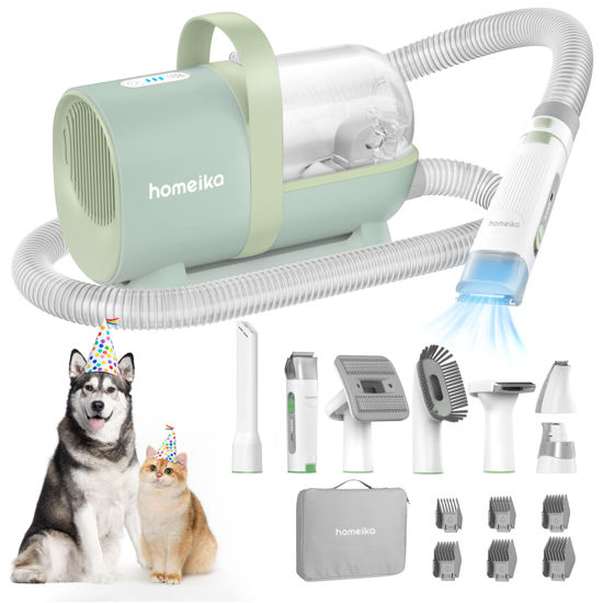 GetUSCart Homeika Dog Grooming Kit Dog Hair Vacuum 99 Pet Hair