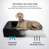 Picture of Bedsure Large Orthopedic Dog Bed for Large Dogs - Big Waterproof Dog Bed Large, Foam Sofa with Removable Washable Cover, Waterproof Lining and Nonskid Bottom Couch, Pet Bed, Black