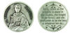 Picture of Patron of Academics Saint St Thomas Aquinas Pocket Token with Prayer Back