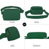 Picture of VOROLO Waist Pack for Running Fanny Pack for Women and Men Crossbody Belt Bag Bum Bag with Adjustable Strap for Sports Deep Green