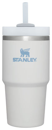 Picture of Stanley Quencher H2.0 FlowState Stainless Steel Vacuum Insulated Tumbler with Lid and Straw for Water, Iced Tea or Coffee, Smoothie and More, Fog, 20 oz