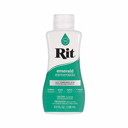 Picture of Rit Dye Liquid - Wide Selection of Colors - 8 Oz. (Emerald)