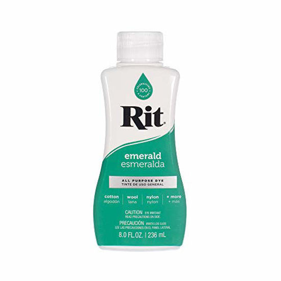 Picture of Rit Dye Liquid - Wide Selection of Colors - 8 Oz. (Emerald)