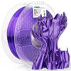 Picture of AMOLEN Silk PLA 3D Printer Filament, Shiny Silk Purple PLA Filament 1.75mm, 3D Printing PLA Filament for Most FDM 3D Printer, 1kg Spool(2.2lbs)