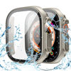 Picture of Goton Waterproof Case for Apple Watch Ultra 49mm Screen Protector, Full Protective Hard PC Bumper Face Cover Accessories Designed for iWatch 49 mm Titanium